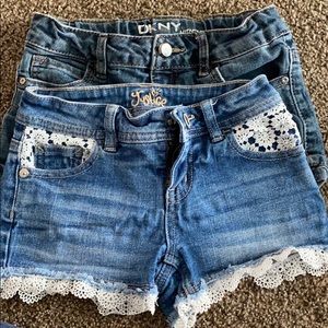 Girls Size 7 Shorts DKNY Justice